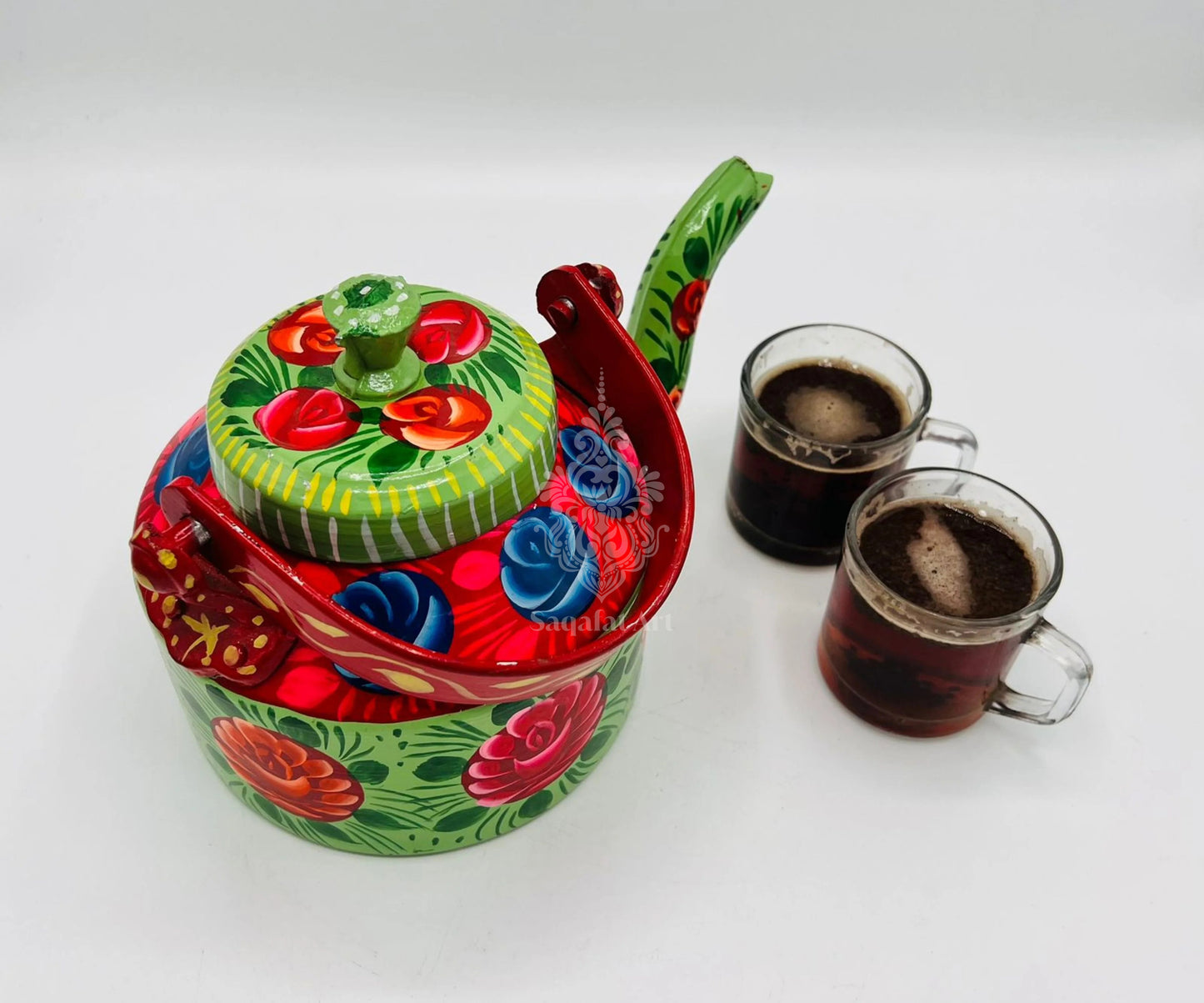 Truck Art Kettle - Green
