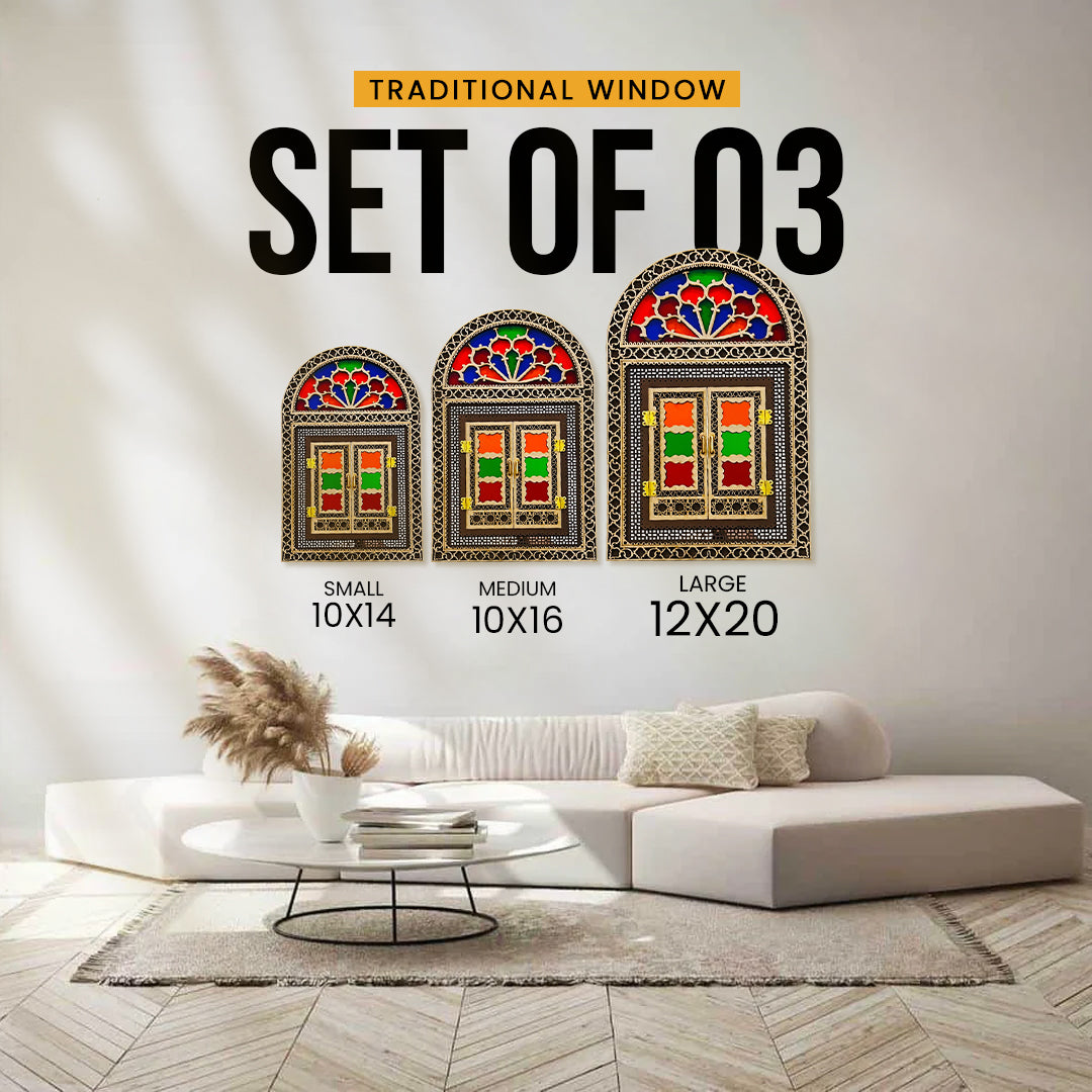 Traditional Window Style Mirror