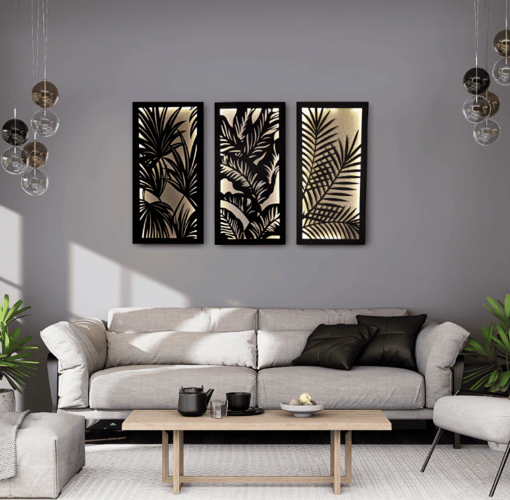 Forest Glow (Set of 3 Frames)