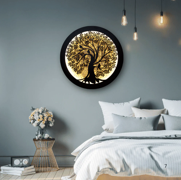 Sparrow Whispering Tree of Life | 24" Diameter (2 feet)