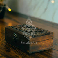 Wooden Carved Jewelry Box Edition-I