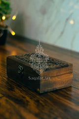 Wooden Carved Jewelry Box Edition-I