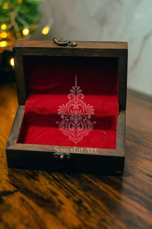 Wooden Carved Jewelry Box Edition-I