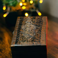 Wooden Carved Jewelry Box Edition-I