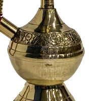 Handcrafted Brass 7" Hukka