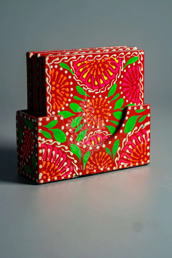 Vibrant Coaster - Square Shaped