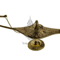 Handicrafted Brass Alla Din Lamp