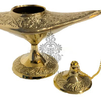 Handicrafted Brass Alla Din Lamp