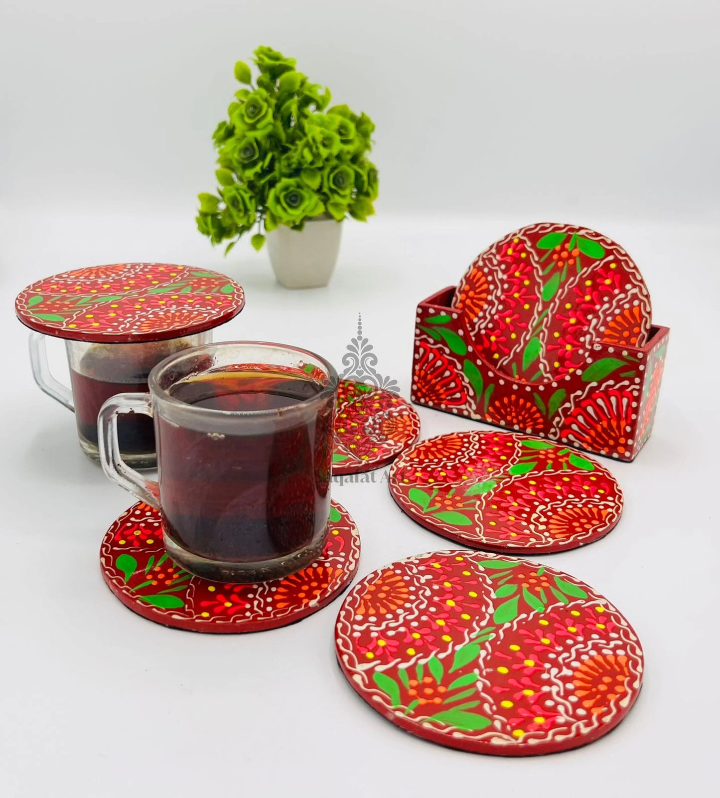 Truck Art Tea Coaster Set