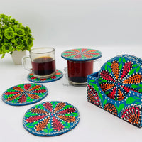 Truck Art Tea Coaster Set