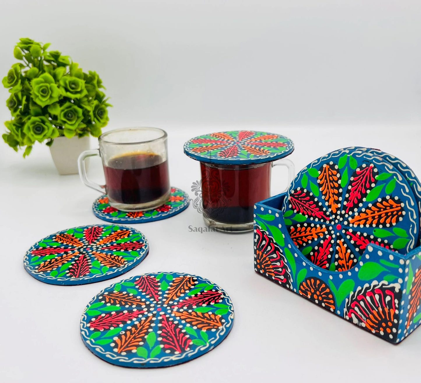 Truck Art Tea Coaster Set