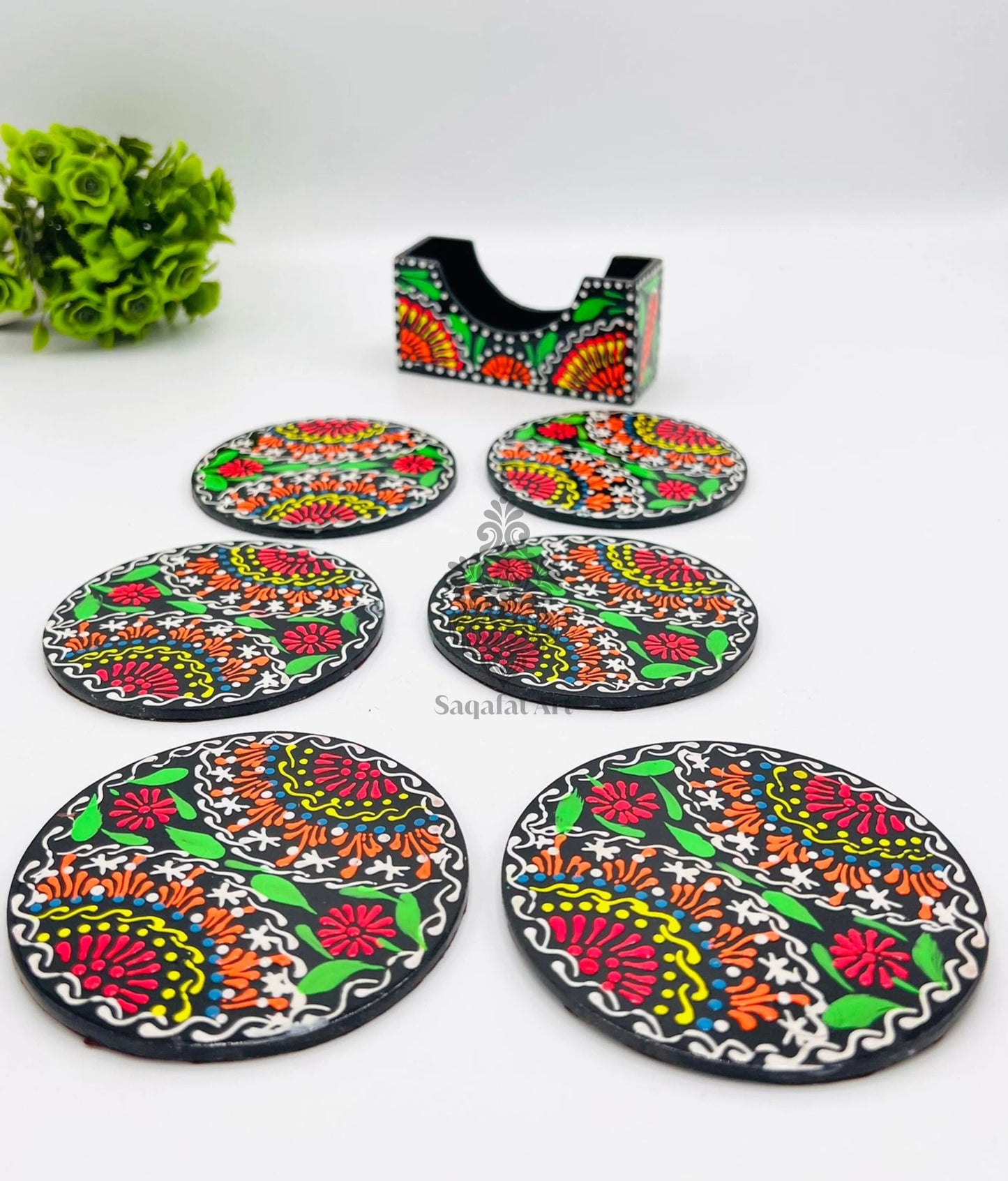 Truck Art Tea Coaster Set