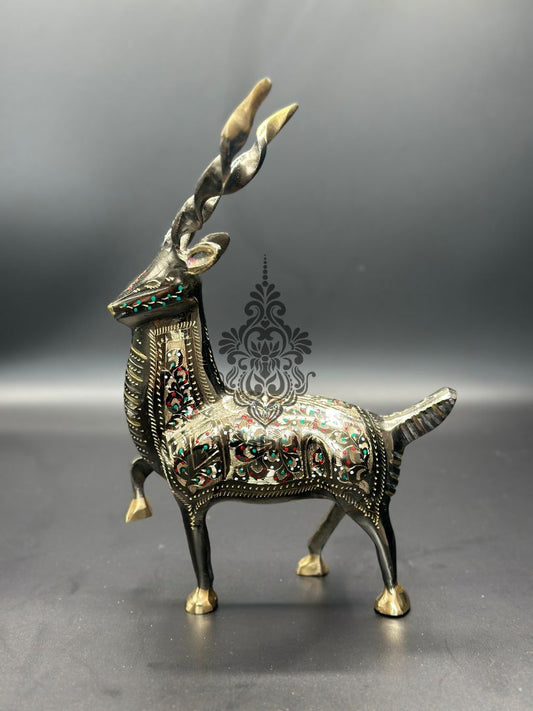 Brass Markhor Miniature