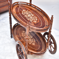 Solid Wood Diana Solid Wood Tea Trolley