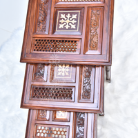 Casa Wooden Paisley Nesting Table Set of 3