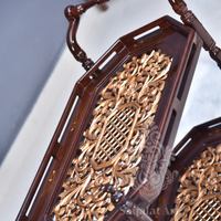 Maharaj Hand Carved Tea Trolley