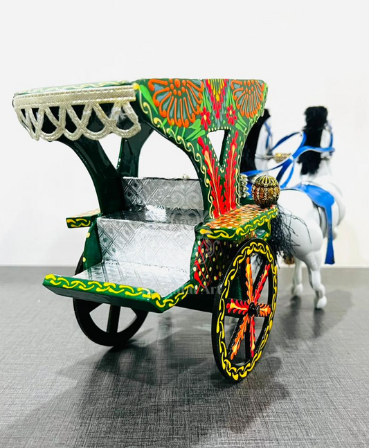 Double Horse Carriage/Tanga - Truck Art