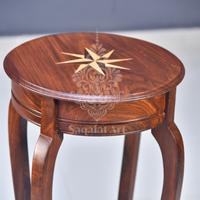 Sheesham Wood Star Flower Tables