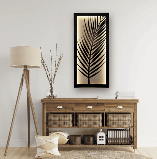 Palm Leaf | 16" x 32" (W × L)