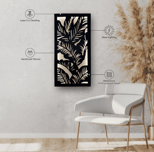 Jungle Leaf | 16" x 32" (W × L)