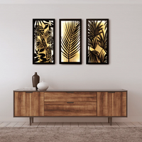 Jungle Chic Wall Art (Set of 3 Frames)